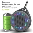 thumbnail image 4 of Magnavox Outdoor Waterproof Speaker with Bluetooth and Color Changing Lights-Grey, 4 of 5