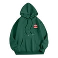 thumbnail image 5 of TTUHYWXI Christmas Hoodies for Women Fashion Graphic Sweatshirts Casual Long Sleeve Hooded Christmas Hoodies for Girls Teen (Green, M), 5 of 8