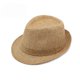 thumbnail image 4 of Sombrero con protección solar para exteriores para primavera y verano de mediana edad, sombrero de copa de playa para mujer, sombrero de lino Retro informal de Jazz, 4 of 5