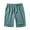Green, variant on Men's Cotton Drawstring Twill Lightweight Shorts Elastic Waist Loose Shorts Casual Daily Workout Gym Shorts with Pockets