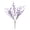 Purple, variant on LKZQHMC Artificial Plum Blossom Fake Silk Cherry Blossom Branches Flowers,Faux Long Stems Wintersweets Arrangement for Wedding Home Office Bedroom Spring Party Decor(White)