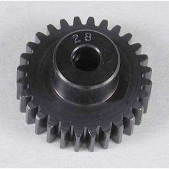 Robinson Racing Products 1328 Hard Coated Alum. 48P Pinion 28 Teeth