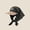 Nice army green, variant on Headscarf hat for men and women, color-blocked, with straps, duckbill cap, summer sun protection, versatile, letter embroidery, head wrap hat, fashionable and versatile for outdoor trips