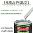 thumbnail image 4 of CAMEO WHITE Gallon Low VOC URETHANE BASECOAT CLEARCOAT Car Auto Paint Kit, 4 of 6