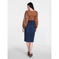 thumbnail image 3 of Scenario Women's Denim Skirt, Sizes 0-20, 3 of 5