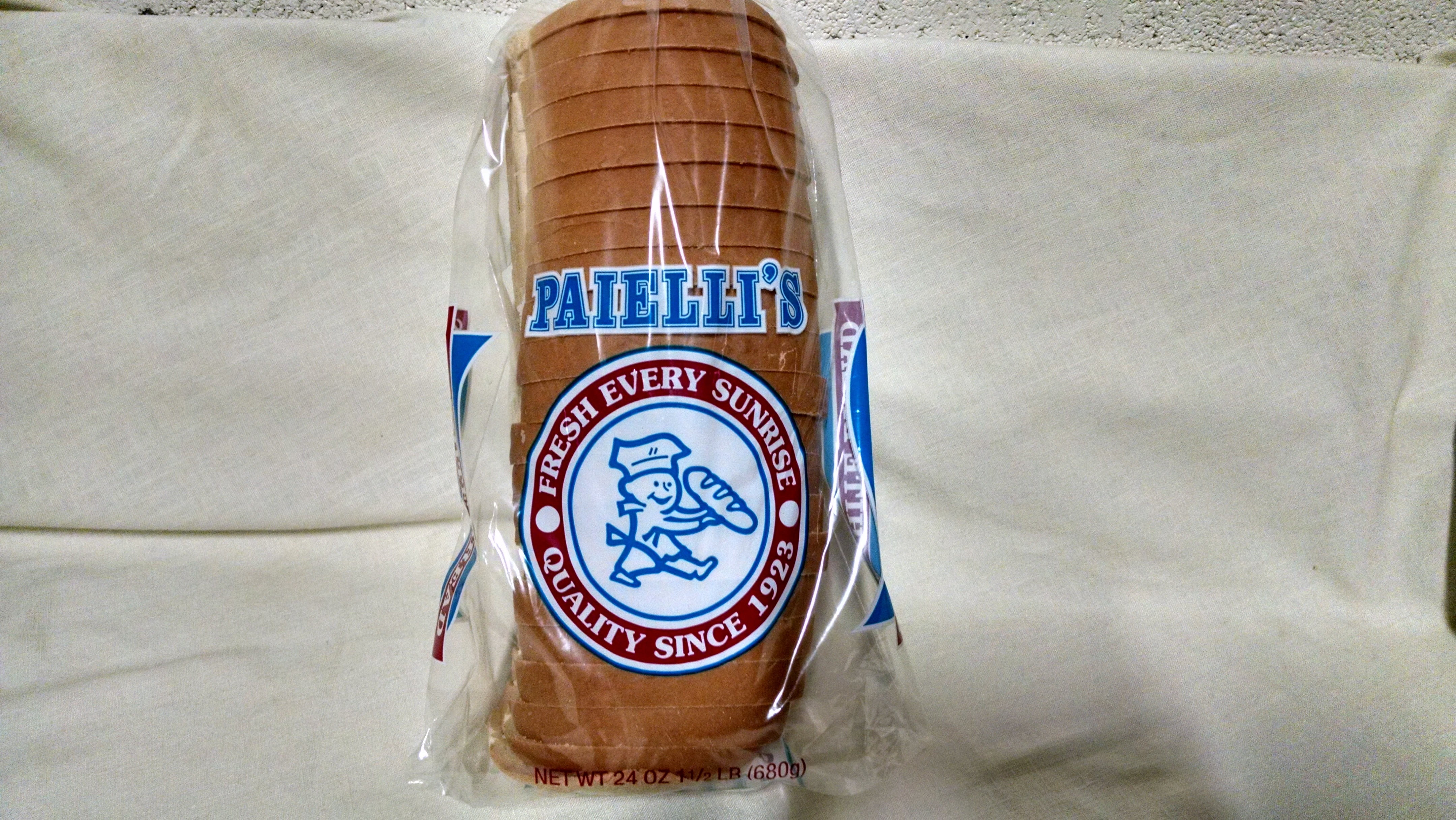 Paiellis Bakery Paielli's White Sliced