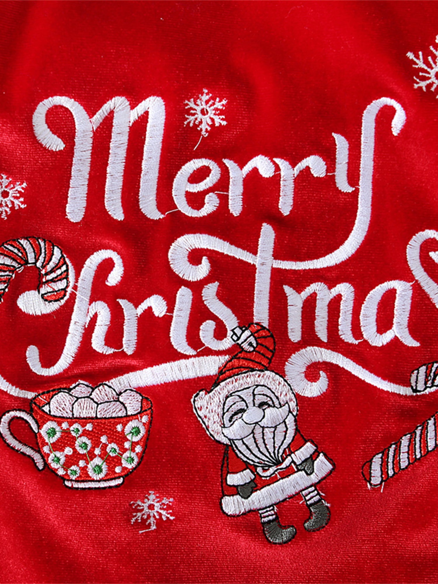 Bagilaanoe 3Pcs Little Girl Christmas Outfits Letter/ Santa Print Long Sleeve Pullover Tops + Flared Trousers + Hat 1T 2T 3T 4T 5T 6T 7T Kids Fall Velvet Long Pants Set