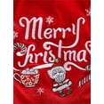thumbnail image 6 of Canis Santa Print Tops and Pants Hat for Christmas Kids Girls Outfits, 6 of 9