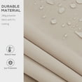 thumbnail image 3 of Outsunny 8’ x 7’ Manual Retractable Beige Awning, UV Resistant, 3 of 9