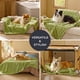 thumbnail image 4 of Manta para Perros Bedsure Lavable de Terciopelo Coral Esponjoso Verde, 4 of 9