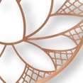 thumbnail image 2 of Graham & Brown 'Fleur de lotus' art mural en métal, 2 of 3
