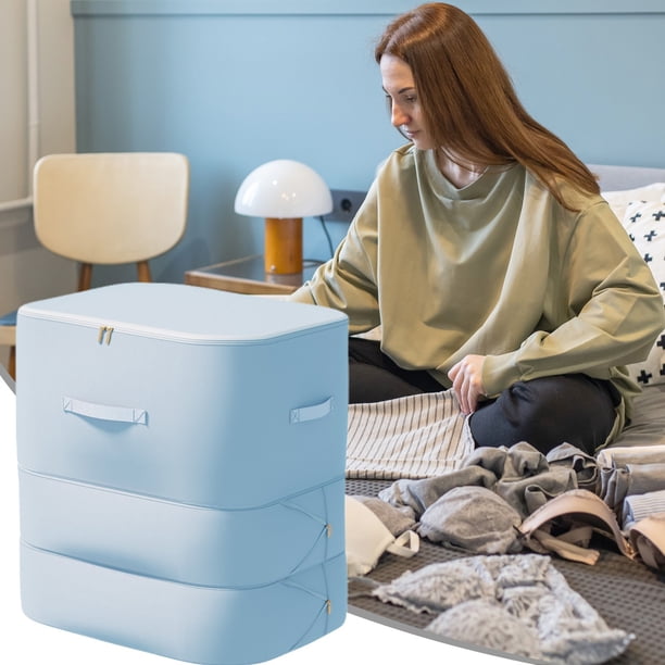 ¡Descuento del Día!, Bolsa de compresión para guardar edredones de seda transpirable y antimoho para organizar ropa, para viajes y hogar Akmoler