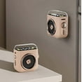 thumbnail image 1 of Portable Bluetooth Speaker with Magnetic Back Clip, Multi-Functional Night Light and Clock, Compact Music Player for Home and Outdoor Use, Easy Listening Anywhere, 1 of 3