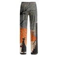 thumbnail image 5 of Halloween Womens Pajama Pants Cute Halloween Print Lounge Pants Comfy Pjs Sleep Bottoms Comfy Pajama Pants Cute Trousers Loose Pants, 5 of 5