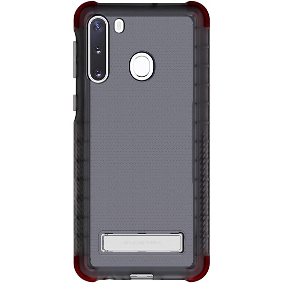 Ghostek Covert Galaxy A21 Case Clear with Kickstand Super Slim Fit Shockproof Design with Scratch Resistant Back