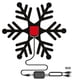 thumbnail image 2 of Forma de copos de nieve 120 millas DVB-T2 DAB/FM Digital Freeview Antena de TV HDTV para interiores (negro), 2 of 8