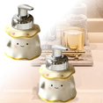 thumbnail image 1 of Halloween Ceramic Foam Soap Dispenser for Bathroom and Kitchen with Refillable Lotion Bottle - Elegant Pattern Ceramic Soap Dispenser for Home and Practical Use, 1 of 5