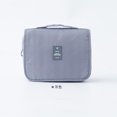 thumbnail image 6 of Twill Suspended Travel Toilet Bag Cosmetic Bag Large Capacity Oxford Cloth Hook Toilet Bag, 6 of 8
