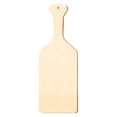 thumbnail image 1 of HEVIRGO Chopping Board Food Grade High Durability Wood All-Purpose Meat Paddle Shaped DIY Cutting Board Kitchen Tools, 1 of 10