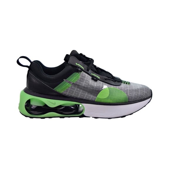 Nike Air Max 2021 (GS) Big Kids' Shoes Black-Green Strike-Iron Grey da3199-004