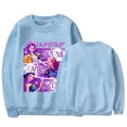 thumbnail image 1 of Moonsky Sudadera pop Demon Hun/er, sudadera Huntrix con cuello redondo, jersey de manga larga para mujer y hombre, ropa de calle, moda urbana (Azul claro M), 1 of 2