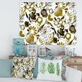 thumbnail image 2 of Designart ' Vital Abundance Of Wildflowers II ' Modern Canvas Wall Art Print, 2 of 4