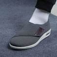 thumbnail image 4 of Wide Adjusting Soft ComCompatibletable Shoes Orthopedic Walking Shoes Compatible The Old Breathable Hook-and-loop Design Shoes, 4 of 5