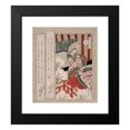 thumbnail image 2 of Yashima Gakutei 12x14 Black Modern Framed Museum Art Print Titled - The Cherry Tree of Ono No Komachi (circa 1830-1840), 2 of 5