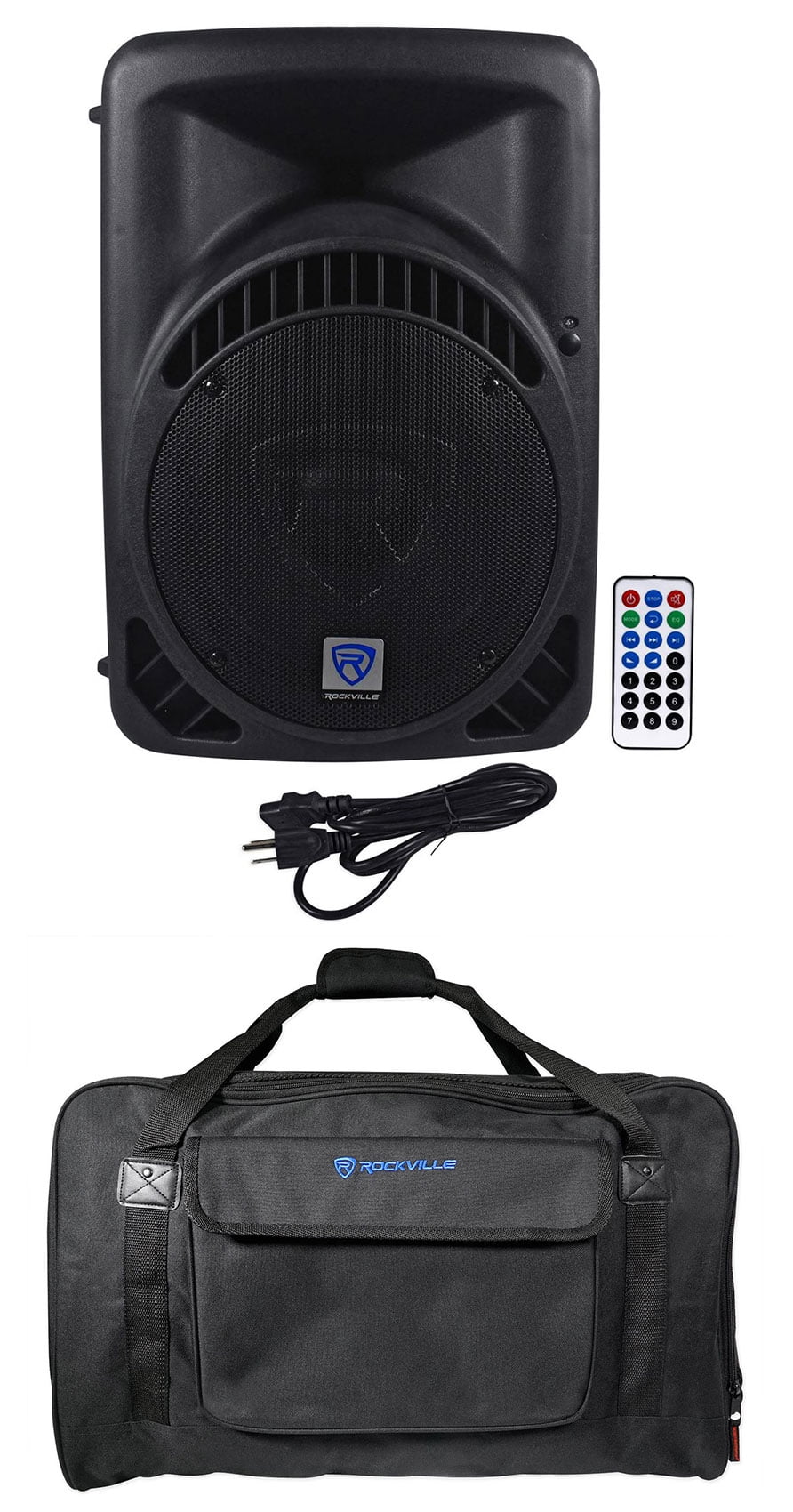 Rockville Rugged Speaker Bag Carry Case For Electro-Voice ZLX-12P 12/" Speaker