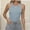Blue, variant on Ribbed Tank Tops for Women, Slim Knit Basic Summer Tops for Women Going Out Tops