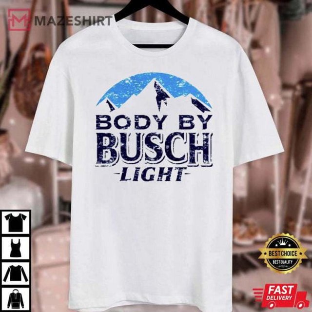 Body By Busch T-Shirt Léger - Gris Foncé - m