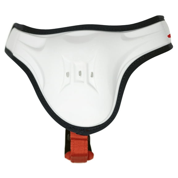 Adidas aE200 Extero Wrestling Youth Ear Guard, White/Red/Navy