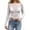 White, variant on Tshirt Women Kelon Womens Mesh Layering Top Long Sleeve Shirts Mock Neck See Through Tee Shirt, 3XL