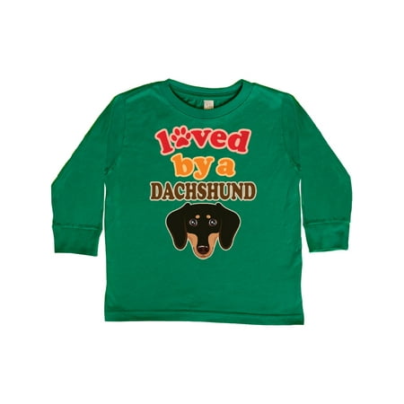 

Inktastic Dachshund Dog Lover Gift Gift Toddler Boy or Toddler Girl Long Sleeve T-Shirt