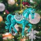 thumbnail image 5 of Rapeiae Acrylic 2D Flat Christmas Holiday Trailer Interior Decoration Home Decoration Pendant, 5 of 5