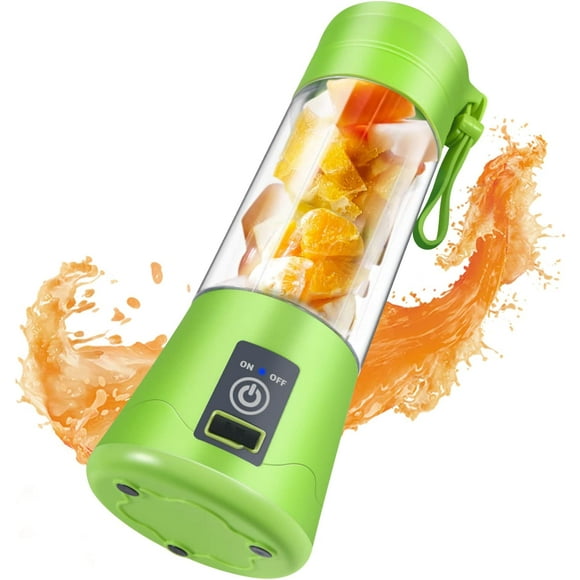 Best 380ML Portable Blender,Mini Bottle Travel Electric Smoothie Blender Maker With 6 Blades for juice shakes