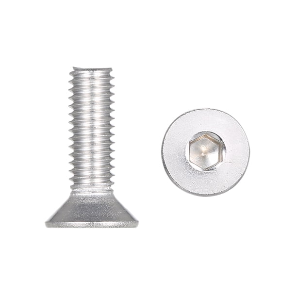 DIN7991 304 Tornillos Allen Tornillos hexagonales de acero inoxidable Tornillo hexagonal M6 * MABOTO Tornillo