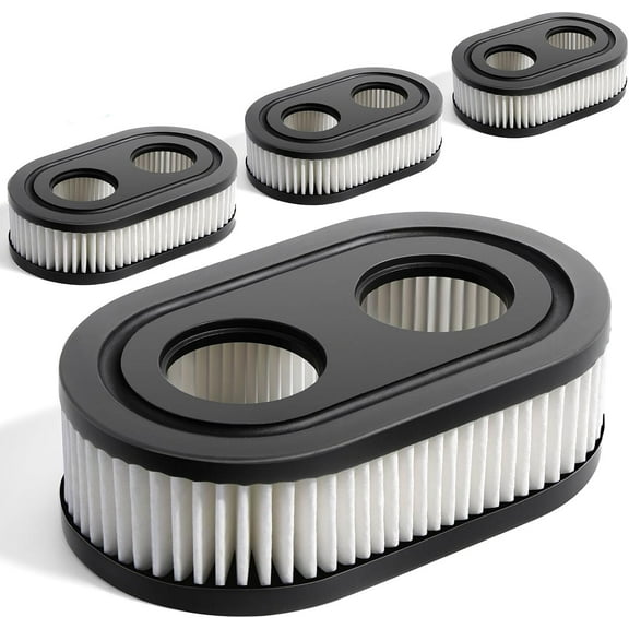 593260 Air Filter for Briggs & Stratton 798452 798339 5432 5432k,4 Pcs Lawn Mower Air Cleaner Cartridge Filter Replacement for 500EX 550EX 575EX 625EX 675EXI 725EXI,Toro Recycler Series Engine