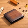 thumbnail image 5 of Mens Leather RFID Bifold Wallet, Genuine Leather 11 Card Slots Wallet Credit Card Holder, 5 of 8