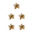 thumbnail image 2 of Guardoinrt Easy To DIY Christmas Ornament For Personalized Look Christmas Decoration Christmas Tree Decorations Gold 5Set, 2 of 6