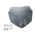 thumbnail image 3 of Parabrisas de motocicleta Deflector de viento de motocicleta Versátil Profesional Práctico gris, 3 of 9