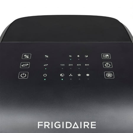 NewAir - Frigidaire 2-in-1 Evaporative Air Cooler and Fan, 350 sq. ft. with 4 Fan Speeds and Large Detachable 5 Gallon Water Tank - White