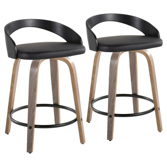 Grotto Counter Stools for Kitchen Counter, Counter Height Chairs, Bar Stools Set of 2, Counter Height Chairs, Bar Stools For Kitchen Island
