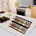 thumbnail image 3 of Especiero - Ahorro de espacio - Extensible de 30 a 60 cm - Separadores de cajones ajustables - Estante de almacenamiento de cocina - Especiero adecuado para cajas acrílicas., 3 of 5