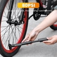 thumbnail image 4 of LJNYFDC Mini Pump Ergonomic Handle Air Nozzle Bicycle Pump Installation Bracket 80PSI Mini High Pressure Bike Tire Inflator, 4 of 7