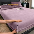 thumbnail image 4 of AUQ Extra Soft Velvet Plush Queen Micro Fleece Sheet Set Deluxe Microplush Non Pilling Sheets,Deep Pocket Velvet Luxe Collection 3 Pcs, 4 of 7