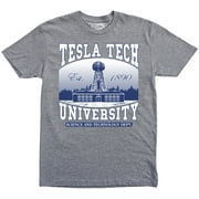 Nikola Tesla t-Shirt, Tesla Tech University, Free Energy, Wardenclyffe