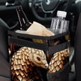 thumbnail image 6 of Pangolin Foldable with Lid Leak-Proof Hanging Storage Bag Mini Trash Can Car Trash Bin Trash Can for Car, 6 of 6