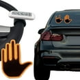 thumbnail image 2 of Car Gesture Light with Remote 3 Mode - LED Hand Finger Light, Car Stuff, LED Car Gadgets and Accessories,Road Rage Led Sign for Car, 2 of 7