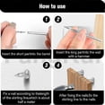 thumbnail image 5 of For 400pcs Steel Nails, Double-headed Nails, 5 of 5